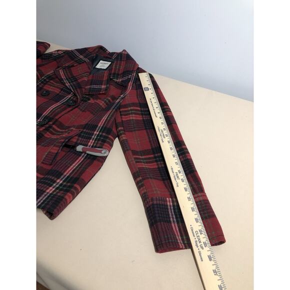 Old Navy Pea Coat XL Pocket Long Sleeve Full Double Breasted Pocket Bella Swan - Picture 8 of 8